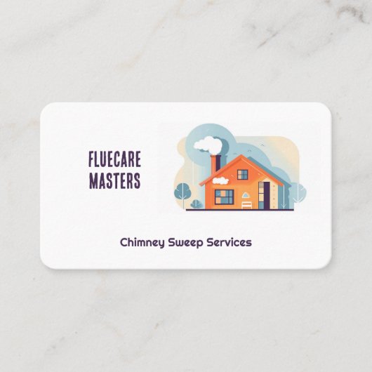 Chimney Sweep Visitenkarte (Vorderseite)