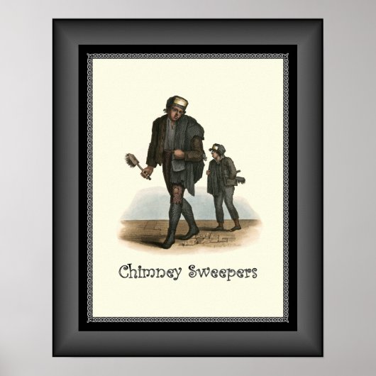 Chimney Sweepers ~ Thomas Lord Busby ~ London Poster (Vorne)