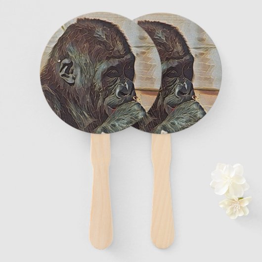 CHIMP ART FÄCHER (Vorne und Hinten)