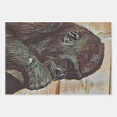CHIMP ART GESCHENKPAPIER SET (Vorderseite 3)