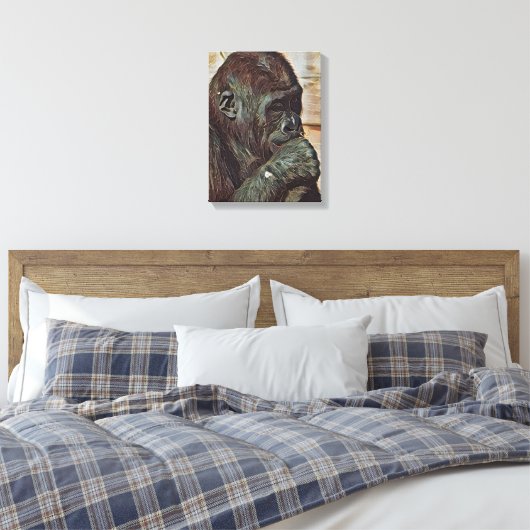 CHIMP ART LEINWANDDRUCK (Insitu (Schlafzimmer))