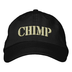 CHIMP BESTICKTE KAPPE