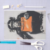 Chimp Business1 Seidenpapier (Handwerk)