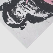 Chimp Business2 Seidenpapier (Ausschnitt)