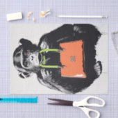 Chimp Business4 Seidenpapier (Handwerk)