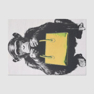 Chimp Business5 Seidenpapier