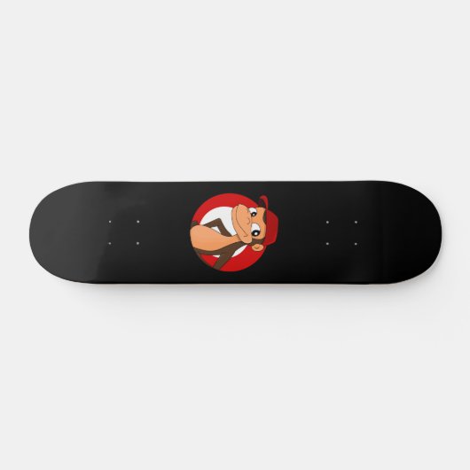 Chimp Cartoon Skateboard (Horizontal)