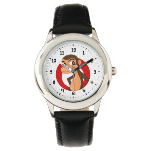 Chimp-Cartoon-Uhr Armbanduhr