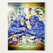Chimp & Gorilla Zusammenarbeit 01 Planer (Rückseite)