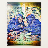 Chimp & Gorilla Zusammenarbeit 01 Planer (Vorderseite)
