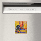 Chimp mit einem Gun Magnet (In Situ (Geschirrspüler))