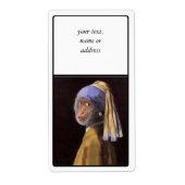 Chimp mit Perlenohrring (Vorne)