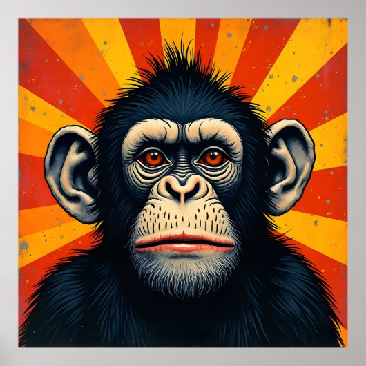 Chimp Poster (Vorne)
