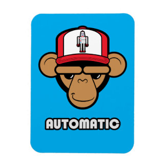 Chimp-Roboterhutmagnet Magnet