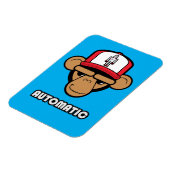 Chimp-Roboterhutmagnet Magnet (Linke Seite)