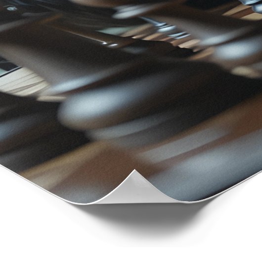 Chimp Schach Game Poster (Ecke)