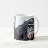 Chimp Schimpanse MONKEY Gesichtsbecher mit Tasse (VorderseiteRechts)