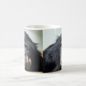 Chimp Schimpanse MONKEY Gesichtsbecher mit Tasse (Mittel)
