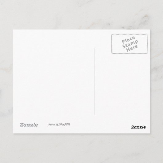 Chimp Spaß Postkarte (Rückseite)