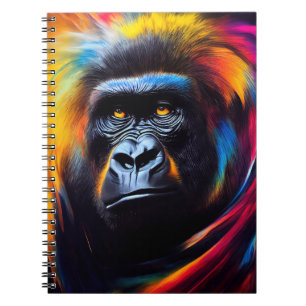 Chimpanzee Ape Animal Discovery Adventure Nature Notizblock