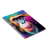 Chimpanzee Ape Animal Discovery Adventure Nature Notizblock (Rechte Seite)