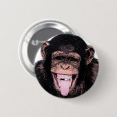 Chimpanzee Button (Vorne & Hinten)