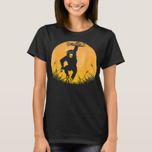 Chimpanzee Easy Halloween Outfit Monkey Moon Costu T-Shirt