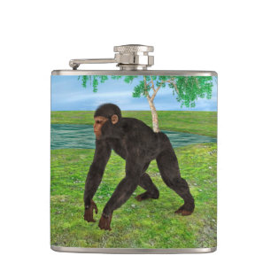 Chimpanzee Flachmann