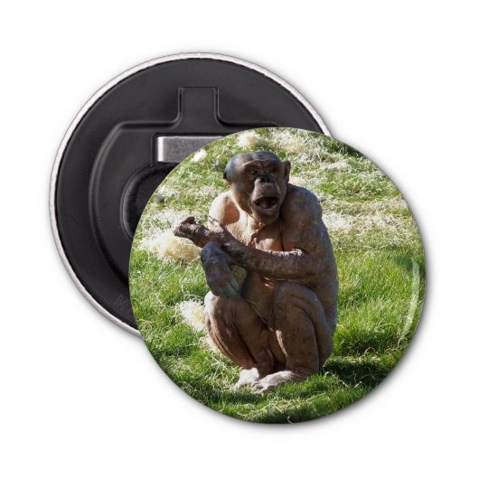 CHIMPANZEE FLASCHENÖFFNER (Vorderseite)