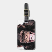 Chimpanzee Gepäckanhänger (Vorderseite vertikal)
