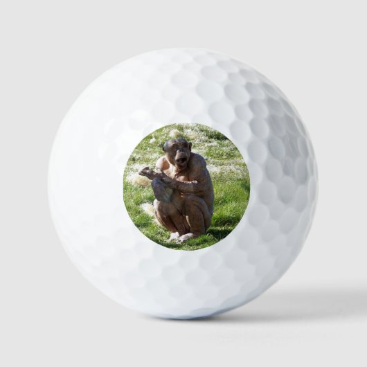 CHIMPANZEE GOLFBALL (Vorderseite)