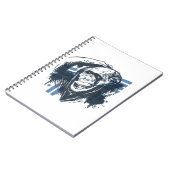 Chimpanzee Hand Drawing Design Notizblock (Linke Seite)