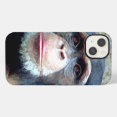 Chimpanzee iPhone Hülle (Rückseite (Horizontal))