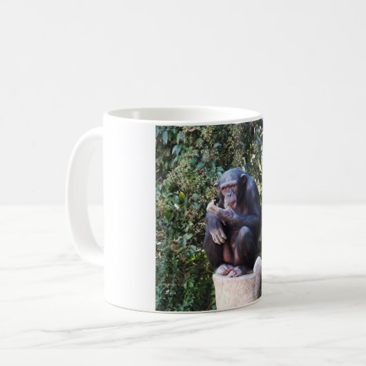 Chimpanzee Kaffeetasse (Vorderseite Links)