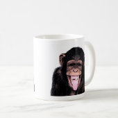 Chimpanzee Kaffeetasse (VorderseiteRechts)