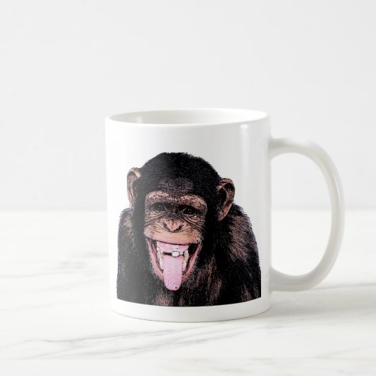 Chimpanzee Kaffeetasse (Rechts)