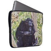 Chimpanzee Laptopschutzhülle (Vorne Rechts)