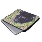 Chimpanzee Laptopschutzhülle (Vorne Knopf)