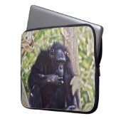 Chimpanzee Laptopschutzhülle (Vorderseite Links)