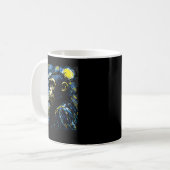 Chimpanzee Lover Geschenk Kunst Kaffeetasse (Vorderseite Links)