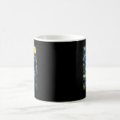 Chimpanzee Lover Geschenk Kunst Kaffeetasse (Mittel)