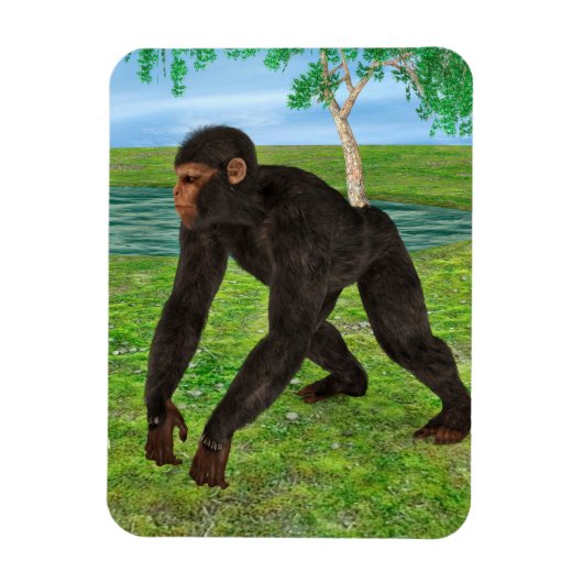 Chimpanzee Magnet (Vertikal)