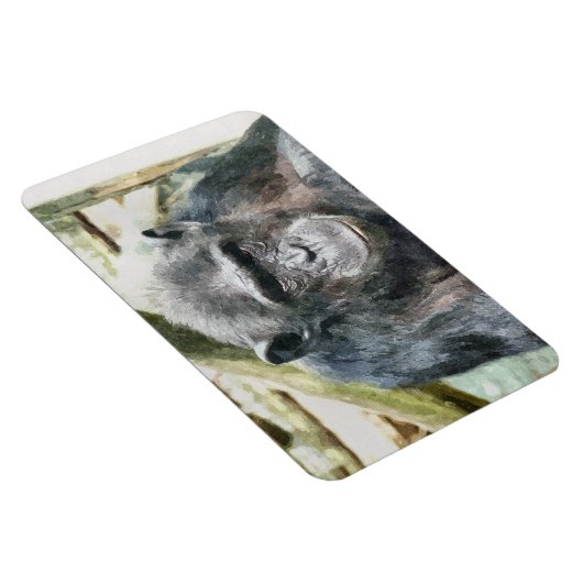 CHIMPANZEE MAGNET (Rechte Seite)