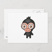 Chimpanzee - mein Naturschutzpark Postkarte (Vorne/Hinten)