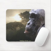 Chimpanzee Mousepad (Mit Mouse)