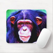 Chimpanzee Mousepad (Mit Mouse)
