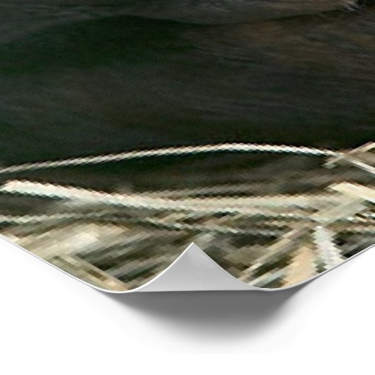 CHIMPANZEE MUTTER UND KIND POSTER (Ecke)