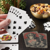 Chimpanzee Poker Spielkarten (In Situ)