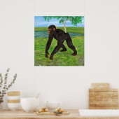 Chimpanzee Poster (Küche)