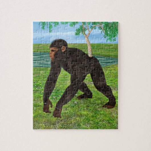 Chimpanzee Puzzle (Vertikal)
